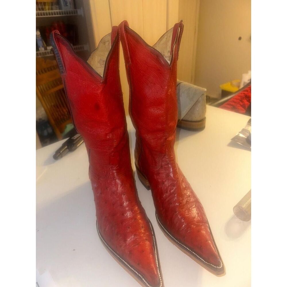 Unbranded Men's Red Boots